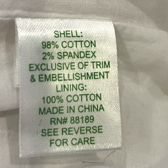 LILLY PULITZER white shift sleeveless dress - Picture 8 of 11